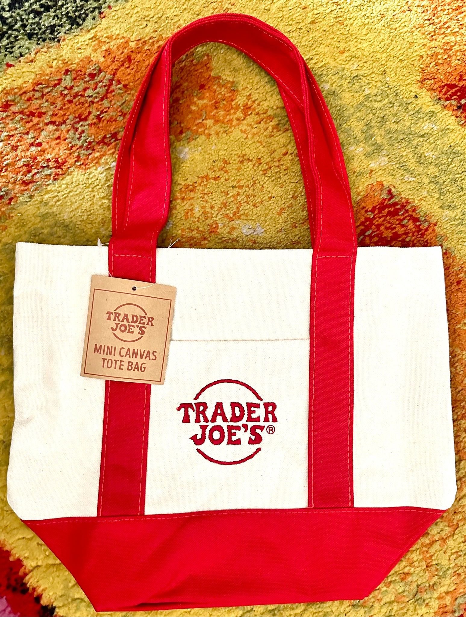 Trader Joe Mini Tote Bag
