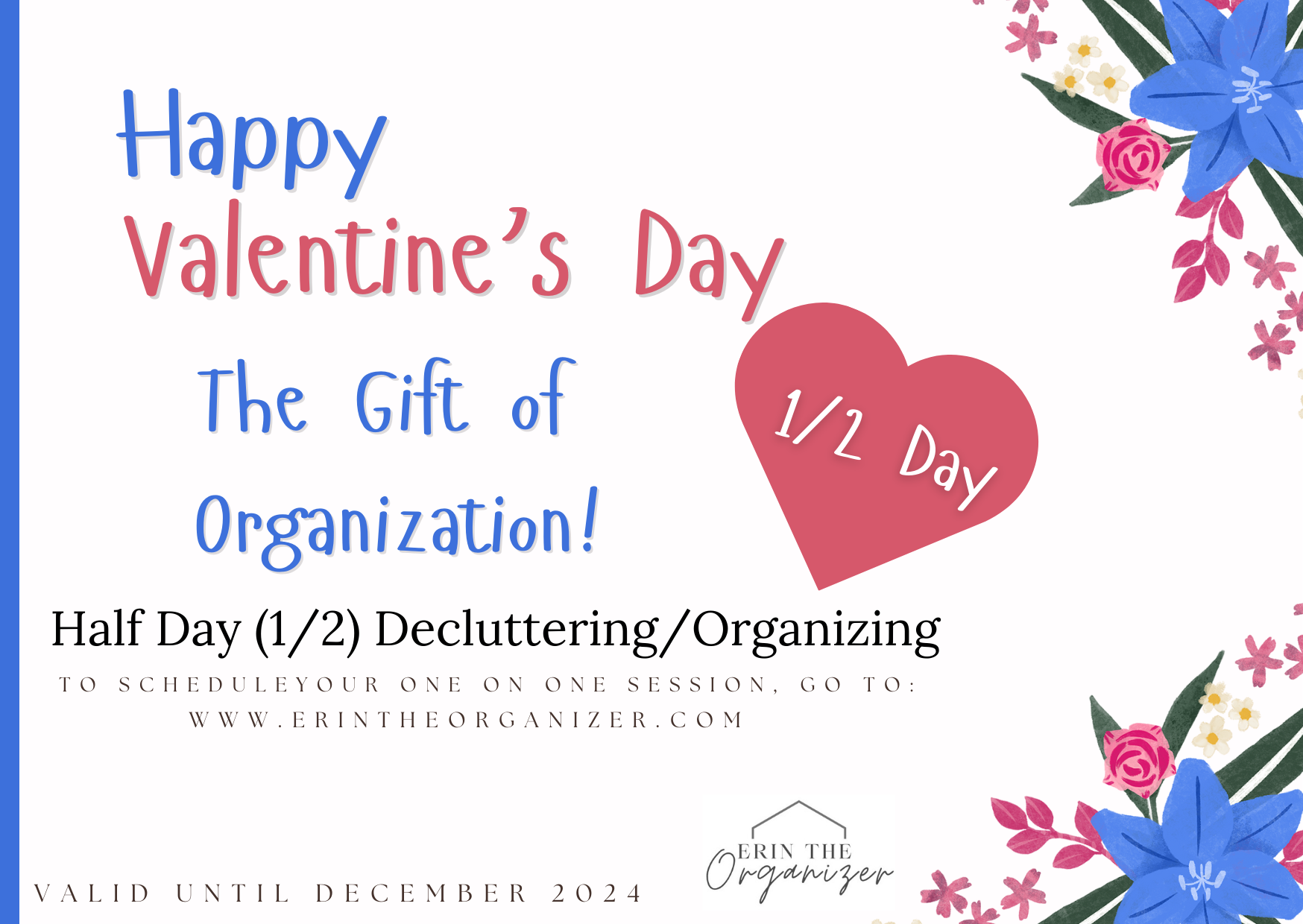 Erin The Organizer Gift Card $700 (Pay Only $500)